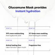 VT COSMETICS Glucamune Mask Sheet masca de fata - hidratare si calmare, 23 gr