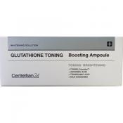 CENTELLIAN24 Glutathione Toning Boosting Ampoule - ser de fata formulat cu glutation si niacinamida, care contribuie la imbunatatirea tonului si texturii tenului si la reducerea aspectului petelor pigmentare - 30 ml