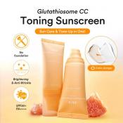 Glutathiosome CC Sunscreen Toning Tube SPF 50+ PA++++ Crema de fata 50 ml
