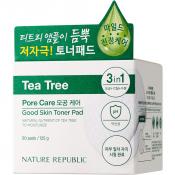 Good Skin Tea Tree Ampoule Toner Pad Toner de fata dischete 50 buc