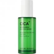 NATURE REPUBLIC Green Derma Ser hidratant regenerant Mild Cica - Calmare si reparare pentru piele sensibila, 50 ml