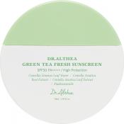 Dr. Althea Green Tea Fresh Sunscreen SPF 50 50 ml - Crema de fata formulata cu apa din frunze de ceai verde si extract de Centella Asiatica, care contribuie la calmarea pielii sensibile si la metinerea protectiei impotriva razelor UVA si UVB