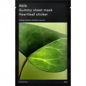 Gummy Sheet Mask Heartleaf Sticker Masca de fata calmanta 27 ml