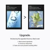 ABIB Gummy Sheet Mask Hyaluron Sticker Masca de fata - racorire si hidratare, 27 ml