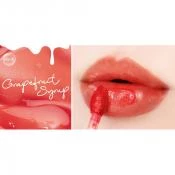 BLACK ROUGE Half N Half Water Glow Ruj Lichid HG06 Grapefruit Syrup - Hidratare Intensiva si Volum, 4.5 g