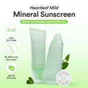Heartleaf Mild Sunscreen Relief Tube SPF50+ PA++++ Crema de fata 50 ml