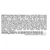 UNOVE Heat Guard Leave In Treatment - masca de par formulata cu keratina hidrolizata si ulei de argan, care contribuie la protectia parului impotriva caldurii de pana la 200?C - 147 ml