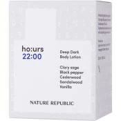 NATURE REPUBLIC ho:urs lotiune de corp Deep Dark - hidratare intensa si parfum sofisticat, 200 ml
