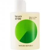 Nature Republic Ho:urs Morning Moss – Gel de Duș Revigorant cu Vitamine & Unt de Shea (300 ml)