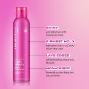 Lee Stafford Hold Tight Hairspray Spray fixativ cu fixare puternică și efect de lungă durată, 250 ml