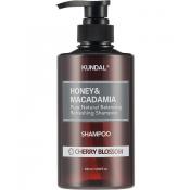 KUNDAL Honey si Macadamia Nature Shampoo sampon Cherry Blossom - hidratare si stralucire, 500 ml
