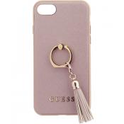 Husa Capac spate cu inel Roz Apple Iphone 7/8