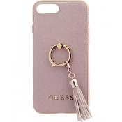Husa Capac spate cu inel Roz Apple Iphone 7Plus/8Plus