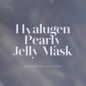 Mizon Hyalugen Pearly Jelly Mask 35 g - Mască facială cu acid hialuronic și colagen pentru hidratare și elasticitate