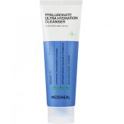 MEDIHEAL Hyaluronate Cleanser Ultra Hydration 120 ml - Spuma de curatare formulata cu hialuronat de sodiu si pantenol, care contribuie la mentinerea hidratarii pielii si la mentinerea confortului dupa curatare