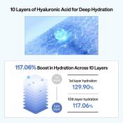 MEDIHEAL Hyaluronate Cleanser Ultra Hydration 120 ml - Spuma de curatare formulata cu hialuronat de sodiu si pantenol, care contribuie la mentinerea hidratarii pielii si la mentinerea confortului dupa curatare