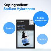 MEDIHEAL Hyaluronate Wrapping Serum Mak Hydrate Dewy 25 ml - Masca de fata formulata cu hialuronat de sodiu si squalan, care contribuie la hidratarea pielii si la metinerea apei in piele