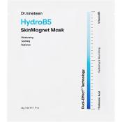 DR.NINETEEN Hydro B5 Skin Magnet Mask, 34 gr - Masca de fata formulata cu acid hialuronic si pantenol, care contribuie la hidratarea pielii si la metinerea barierei cutanate