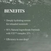 VILLAGE 11 FACTORY Hydro Boost Serum Ser de fata calmant - Hidratare intensa si efect anti-rid cu Acid Hialuronic, 50 ml