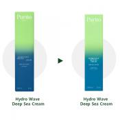 PURITO Hydro Wave Deep Sea Cream - crema de fata formulata cu acid hialuronic si apa de mare bogata in minerale, care contribuie la hidratarea pielii si la mentinerea confortului cutanat - 50 ml