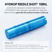 VT COSMETICS Hydrop Reedle Shot 100hL ser de fata - hidratare si elasticitate, 50 ml