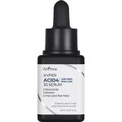 ISNTREE Hyper Acid4 Ser Exfoliant Intens 30 AHA BHA PHA LHA - Ten Luminos si Textura Uniforma, 20 ml