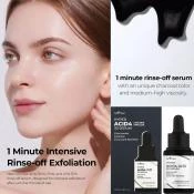 ISNTREE Hyper Acid4 Ser Exfoliant Intens 30 AHA BHA PHA LHA - Ten Luminos si Textura Uniforma, 20 ml