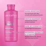 Lee Stafford Illuminate & Shine Smoothing Shampoo – Șampon pentru netezire și strălucire intensă, 250 ml