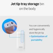 Aq-208 irigator bucal profesional portabil alb