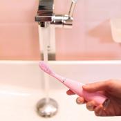 Issa 2 Sensitive Set Periuta De Dinti Electrica din Silicon Cu Pulsatii Sonice  Roz