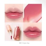LAKA Jelling Nude Gloss luciu de buze 302 Grape Ring - volum si protectie, 4.5 gr