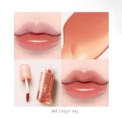 LAKA Jelling Nude Gloss luciu de buze 304 Ginger Ring - volum si confort, 4.5 gr