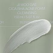 Ji Woo Gae Cica BHA Acne Foam Cleansing Spuma de curatare pentru acnee 150 ml