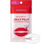ACROPASS Jolly Filly Lip Plumping Patch - masca de buze formulata cu acid hialuronic si Capsicum Frutescens Fruit Extract, care contribuie la hidratarea buzelor si la imbunatatirea aspectului volumului buzelor - 2 buc