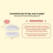 ACROPASS Jolly Filly Lip Plumping Patch - masca de buze formulata cu acid hialuronic si Capsicum Frutescens Fruit Extract, care contribuie la hidratarea buzelor si la imbunatatirea aspectului volumului buzelor - 2 buc