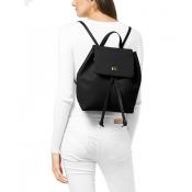 Junie Medium Pebbled Leather Backpack