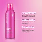 Lee Stafford Lightweight Shine Spray Spray pentru strălucire și protecție anti-frizz, 200 ml