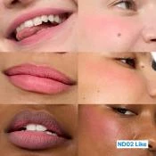 FWEE Lip & Cheek Blurry Pudding Pot balsam multifunctional pentru buze si obraji ND02 Like Roz - efect mat catifelat si hidratare, 5 gr