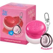 FWEE Blurry Pudding Pot Fard Multifunctional PK01 Baby Roz - Blush si Ruj Hidratant cu Efect Mat Catifelat, 5 gr