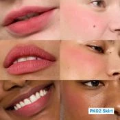 FWEE Blurry Collection Fard Multifunctional pentru Buze si Obraji PK02 Skirt Roz - Finish Mat Catifelat si Hidratare cu Extract de Agave, 5 gr
