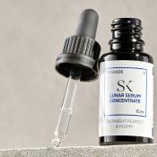 SKINTEGRA Lunar Serum - ser de fata formulat cu acid hialuronic si peptide, care contribuie la hidratarea pielii si la metinerea aspectului neted - 15 ml