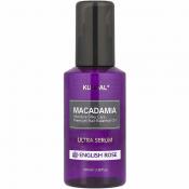 KUNDAL Macadamia Hair Serum ser de par English Rose - hidratare si stralucire, 100 ml