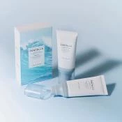  Set Madagascar Centella Hyalu Cica Water Fit Sun Serum - Crema de fata cu protectie solara SPF50+ PA++++ pentru toate tipurile de piele - gramaj 50 ml, set de 2 bucati