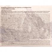 Madagascar Centella Poremizing Clear Ampoule Pad Ser de fata 60 pads