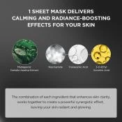 SKIN1004 Madagascar Centella Masca tip Servetel Iluminatoare Glow Mask - Hidratare Intensa si Stralucire Naturala, 25 ml