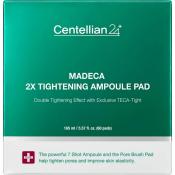 CENTELLIAN24 Madeca Double Tightening Ampoule Pad - ser de fata formulat cu AHA si BHA, care contribuie la exfolierea delicata a pielii si la mentinerea confortului cutanat - 60 buc