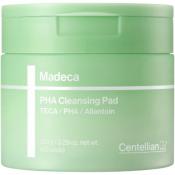 CENTELLIAN24 Madeca PHA Cleansing Pad - dischete demachiante formulate cu Centella Asiatica (TECA) si PHA (Gluconolactona), care contribuie la indepartarea machiajului, impuritatilor si excesului de sebum si la metinerea aspectului proaspat si uniform al pielii - 60 buc
