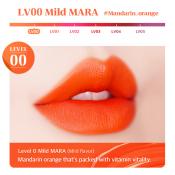BLACK ROUGE Mara Hot Water Tint - nuantator pentru buze lichid cu fixare rapida, rezistent la transfer si cu culoare uniforma - 4.5 gr - LV00 Mild Mara