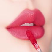 BLACK ROUGE Mara Hot Water Tint - nuantator pentru buze lichid, cu fixare rapida in 30 de secunde, rezistent la transfer, cu culoare uniforma si efect de plumping si racorire - 4.5 gr - LV02 Piquant Mara