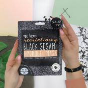 Black Sesame Hydrogel Masca de fata cu efect revitalizant Unisex